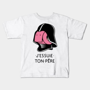 J'essuie-Ton-Père Kids T-Shirt